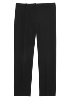 Theory Crepe Cropped Tailered Trousers