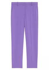 Theory Crepe Cropped Tailered Trousers