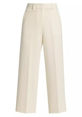 Theory Crop Straight-Leg Trousers
