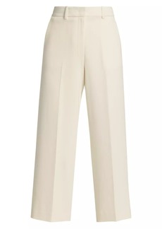 Theory Crop Straight-Leg Trousers