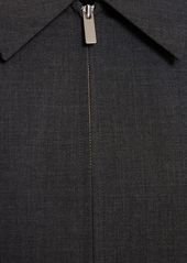 Theory Cropped Stretch Wool Jacket