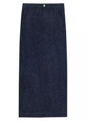 Theory Denim Maxi Skirt