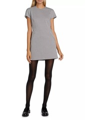 Theory Dolman Houndstooth Minidress