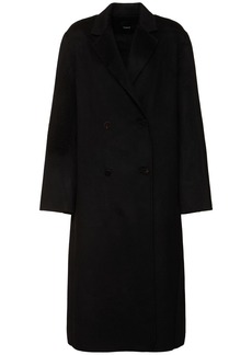 Theory Double Breast Cashmere Coat