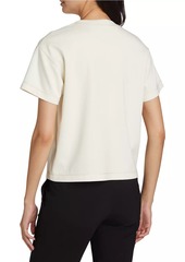 Theory Double-Knit Crewneck T-Shirt