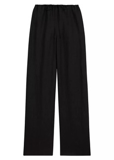 Theory Drawstring Wide-Leg Pants