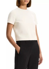 Theory Faux Pocket Crop Top
