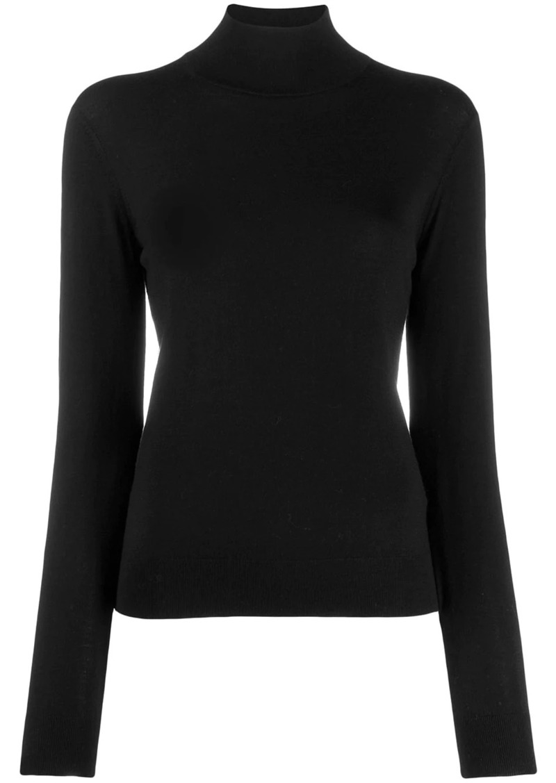 Theory fine knit turtleneck sweater