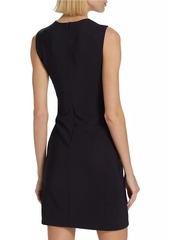 Theory Fitted Sleeveless Sheath Dress