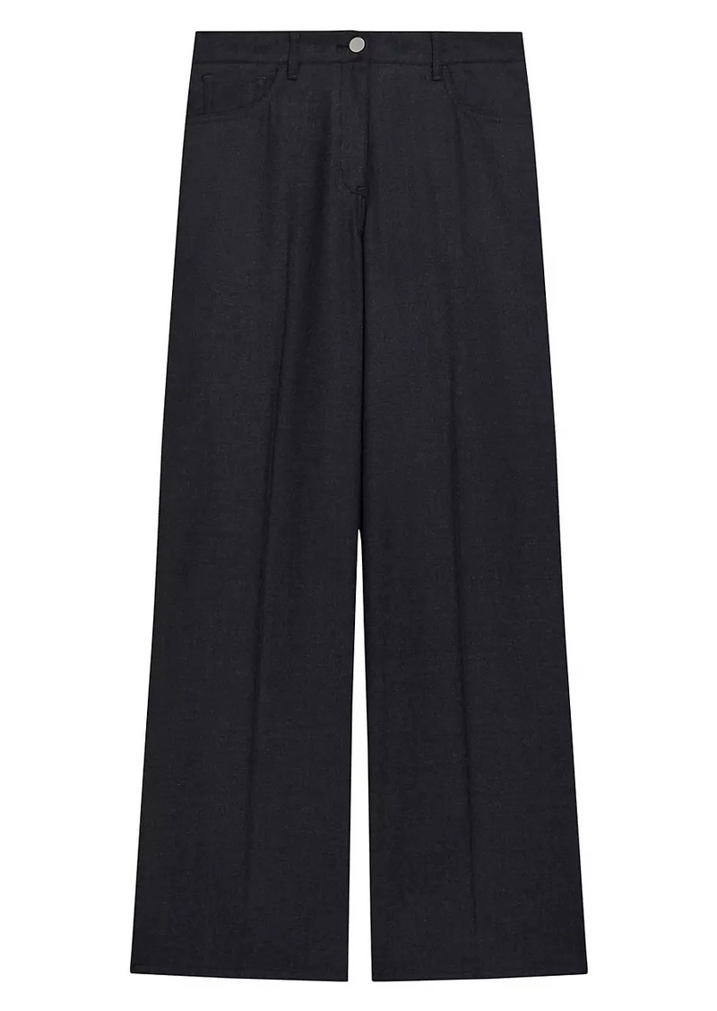 Theory Five-Pocket Relaxed Trousers