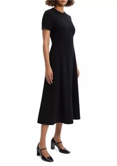 Theory Flared Midi Dress