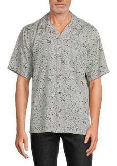 Theory Floral Camp Shirt