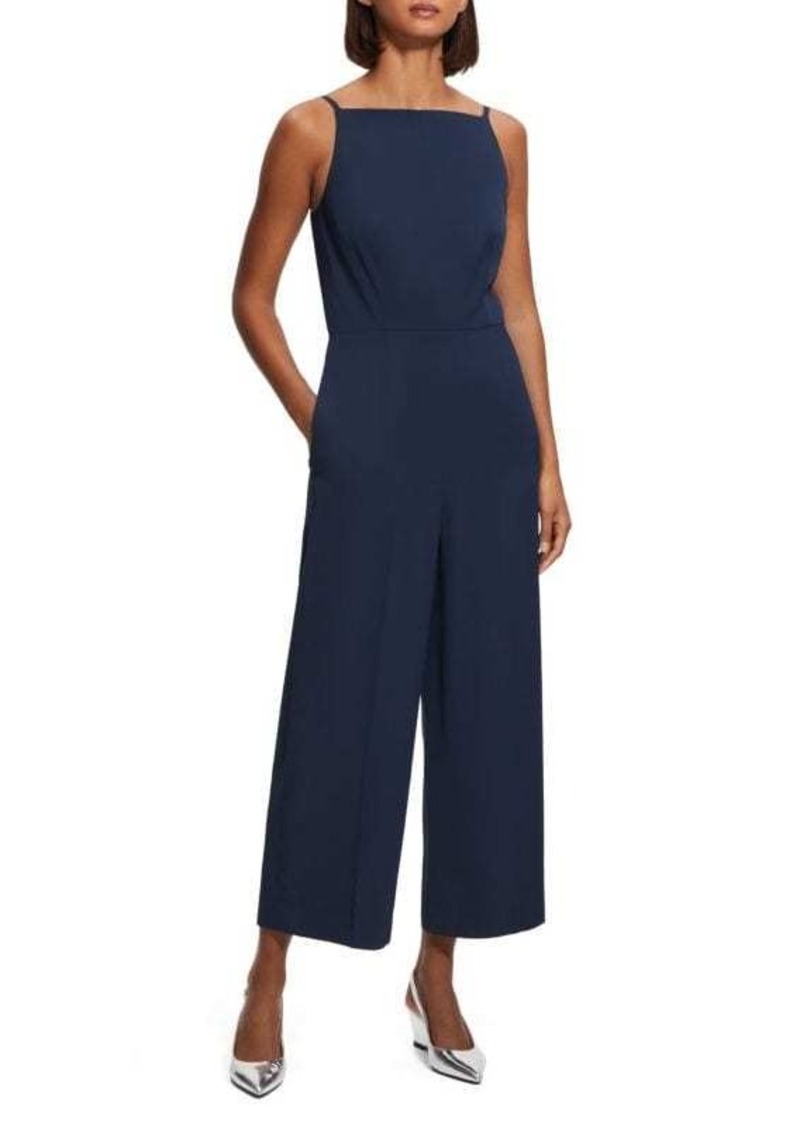 Theory Fluid Squareneck Jumpsuit