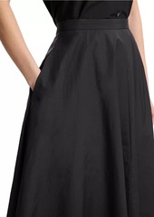 Theory Full Circle Midi Skirt