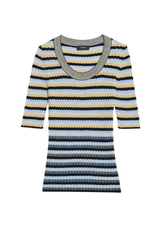 Theory Gradient Striped Top