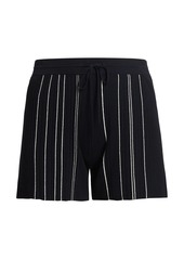 Theory Hankson Striped Shorts