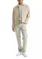 Theory Hazelton Blouson Suede Jacket