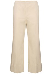 Theory High Waist Cuffed Pants