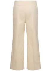 Theory High Waist Cuffed Pants