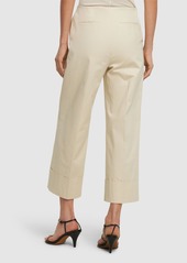 Theory High Waist Cuffed Pants