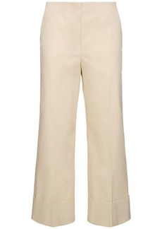 Theory High Waist Cuffed Pants