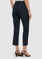 Theory High Waist Slim Cropped Pants