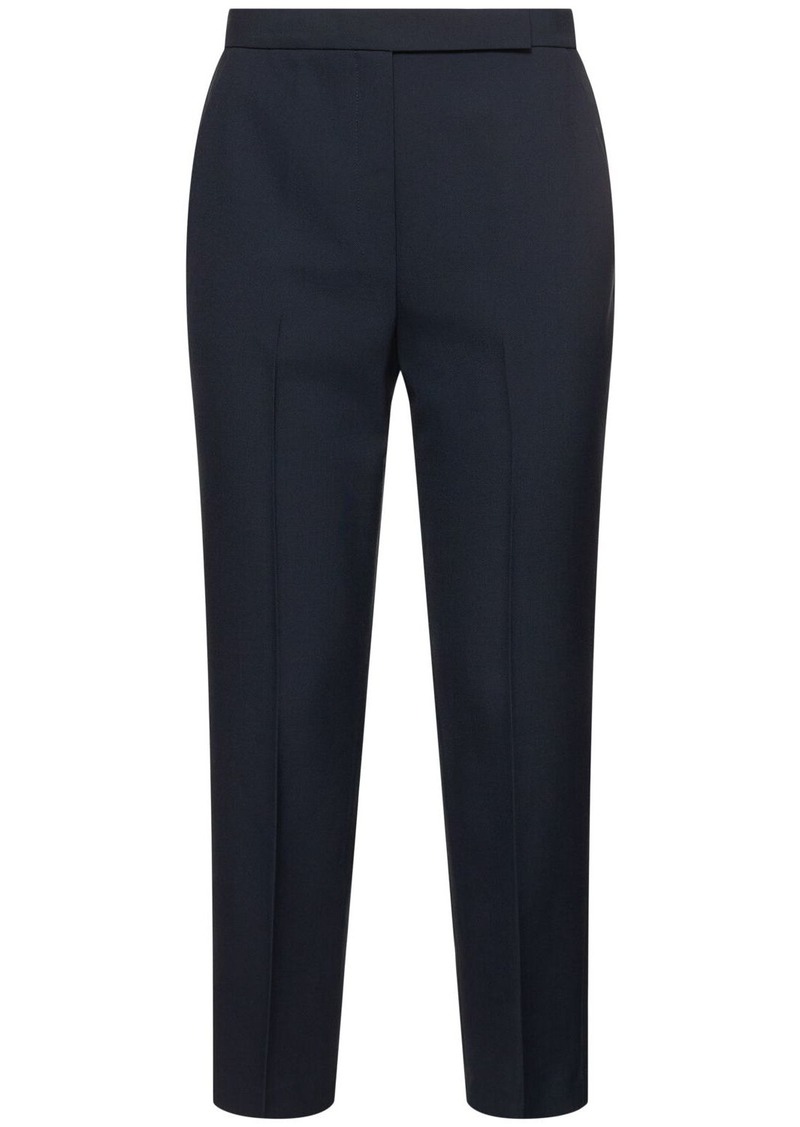 Theory High Waist Slim Cropped Pants