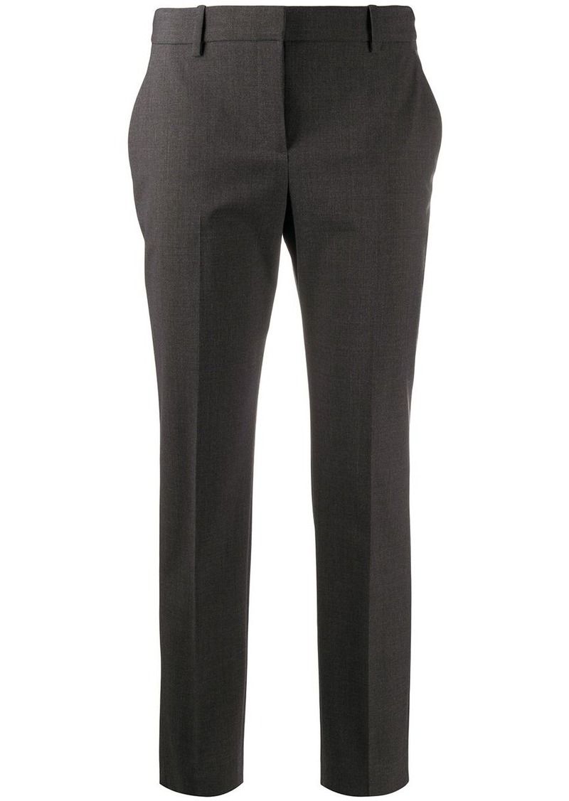 Theory high waist tapered leg trousers