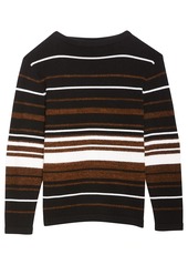 Theory Hilles Stripe Cashmere Sweater