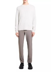Theory Hilles Crewneck Cashmere-Blend Sweater