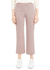Theory Houndstooth Cropped Pants