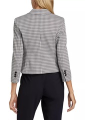 Theory Houndstooth Micro Blazer