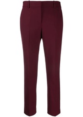 Theory jetted crop trousers