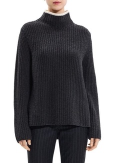 Theory Karenia Ribbed Wool & Cashmere Sweater