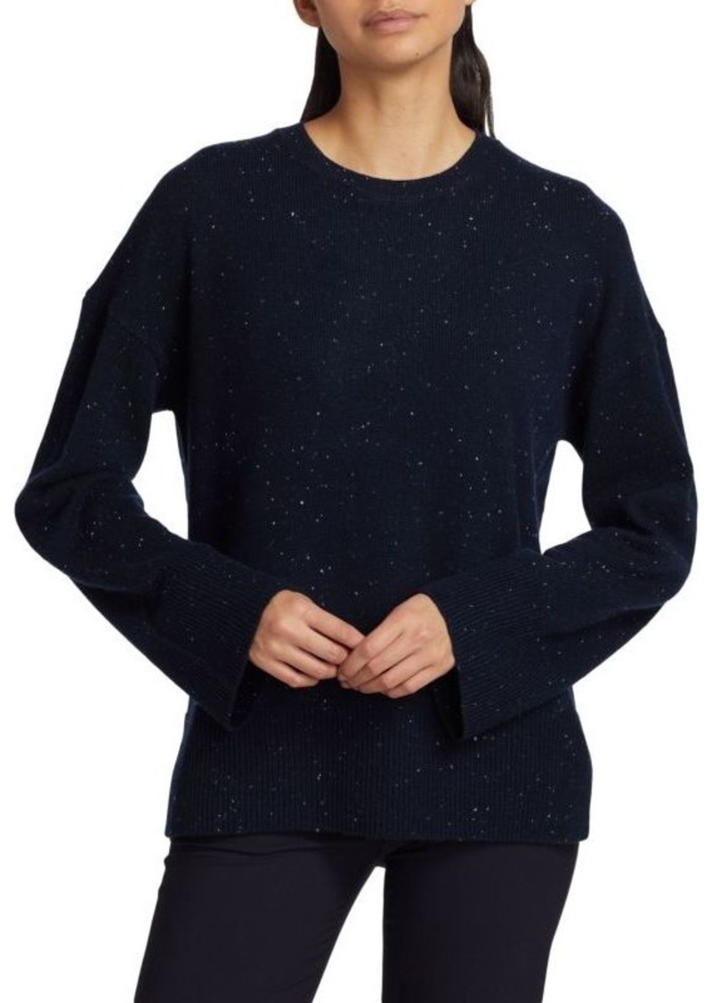 Theory Karenia Speckled Wool & Cashmere Sweater