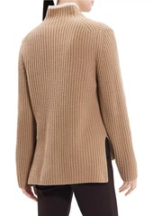 Theory Karenia Wool & Cashmere Rib-knit Sweater