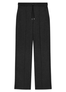 Theory Knit Drawstring Straight Sweatpants