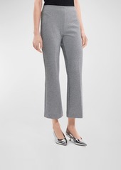 Theory Knit Houndstooth Kick Pants