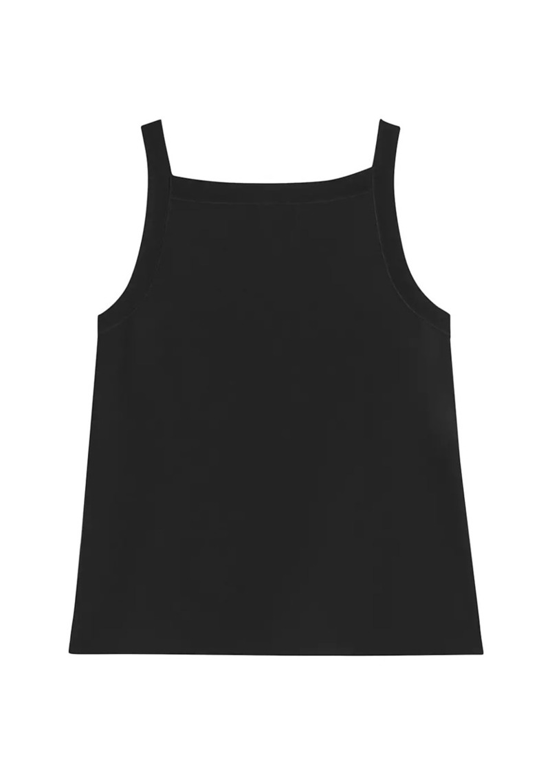 Theory Knit Square Neck Tank