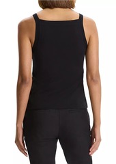 Theory Knit Square Neck Tank