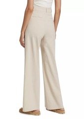 Theory Linen-Blend Wide-Leg Trousers