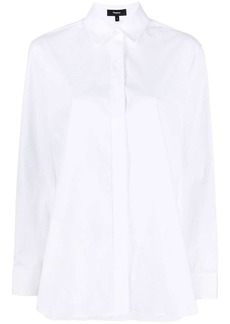 Theory long-sleeve button-up shirt