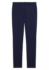 Theory Mayer Pinstriped Wool-Blend Suit Pants