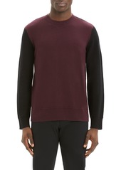 Theory Men's Hills Colorblock Cashmere Sweater