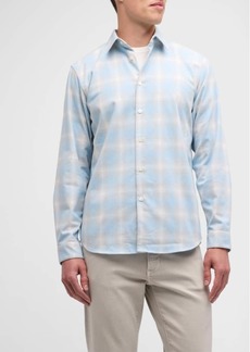Theory Men's Irving Flannel Button-Down Shirt