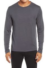 Theory Gaskell Long Sleeve Crewneck Men's Shirt in Inked Multi - Qrv at Nordstrom