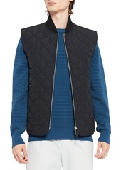 Men's Theory Isamu Extant Quilted Front Zip Vest