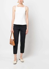 Theory mid-rise cropped trousers