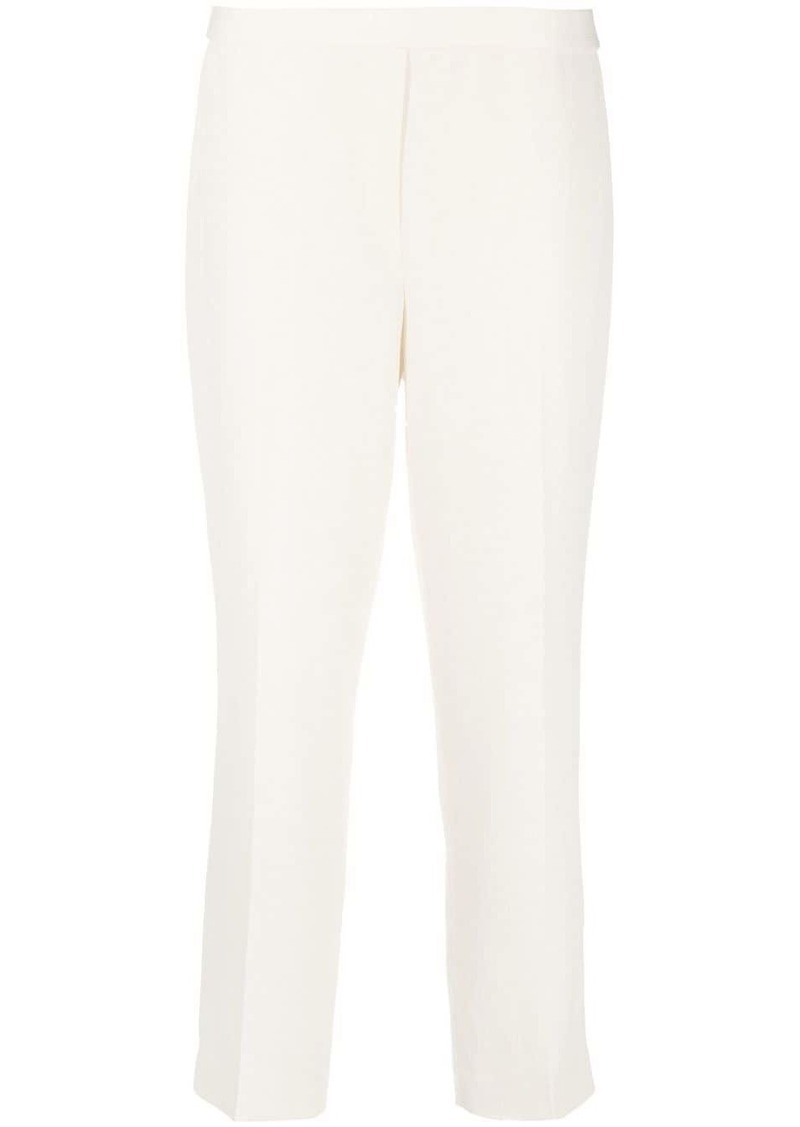 Theory mid-rise cropped trousers