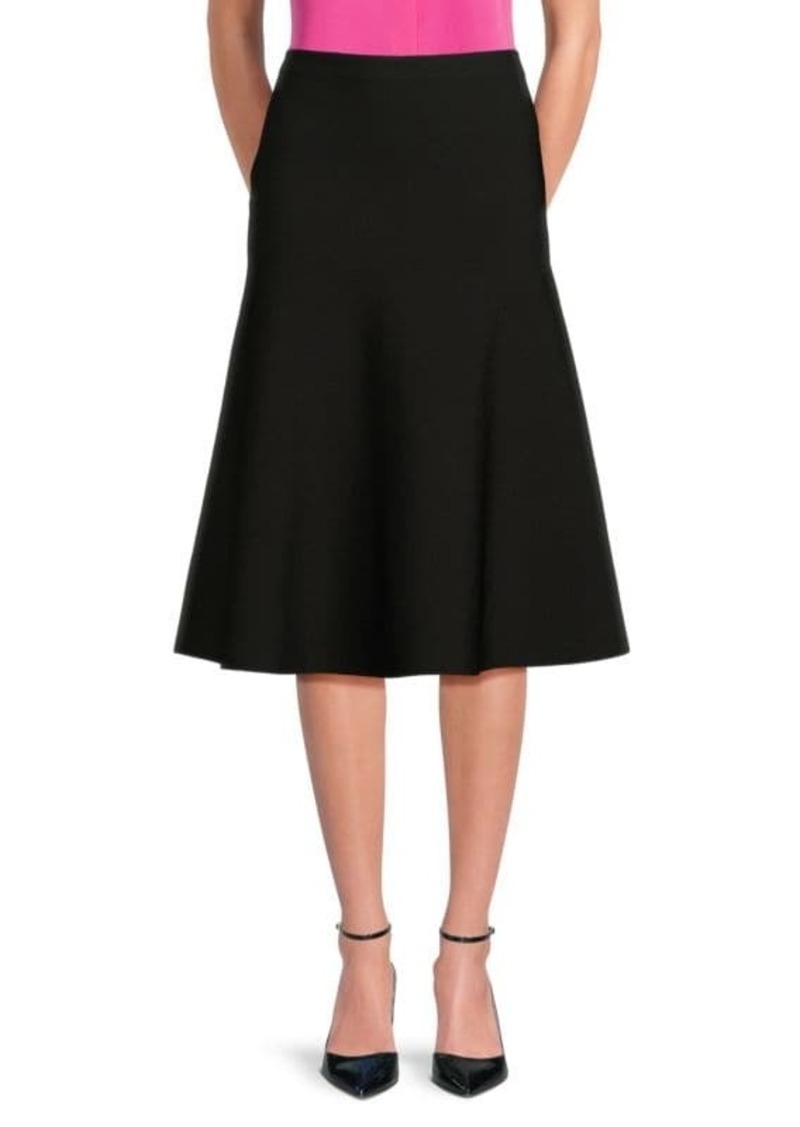 Theory Midi Trumpet Skirt